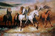 unknow artist Horses 02 Spain oil painting artist